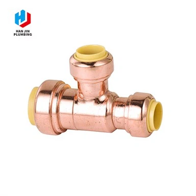 Push-fit réz póló